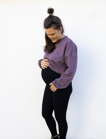 Sportleggins aus Rippstoff- alltagstauglich, atmungsaktiv, kombinierbar