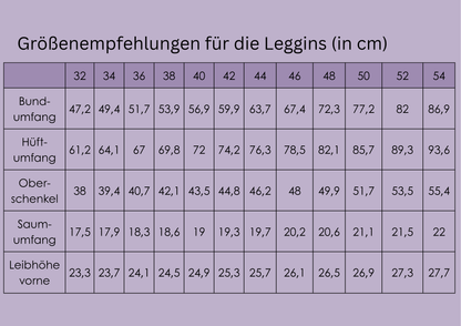 Sportleggins- alltagstauglich, bewegungsfreundlich, angenehm weich