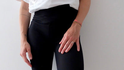 Sportleggins aus Rippstoff- alltagstauglich, atmungsaktiv, kombinierbar