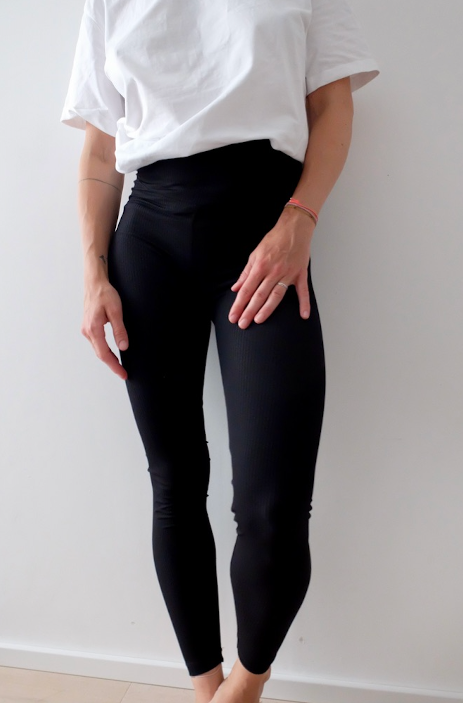 Sportleggins aus Rippstoff- alltagstauglich, atmungsaktiv, kombinierbar