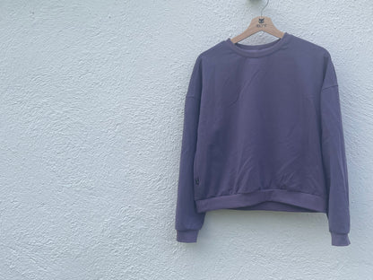 Oversized Sweater aus French Terry