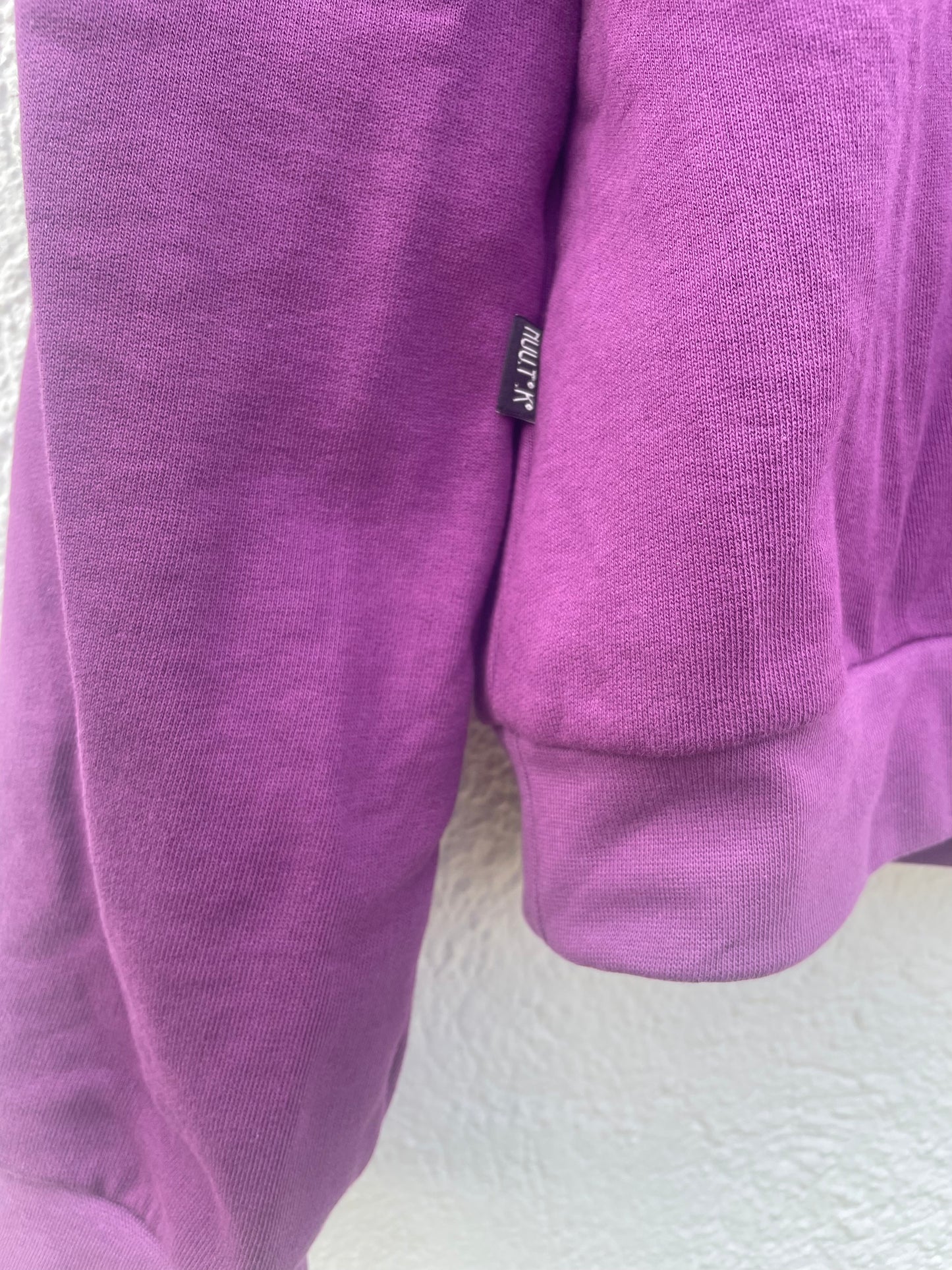 Oversized Sweater aus Sweatstoff